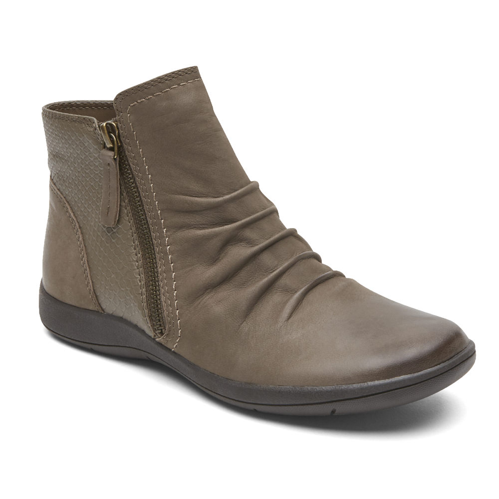 Rockport Womens Boots Grey - Tessie Panel - UK 812-IVRQAB